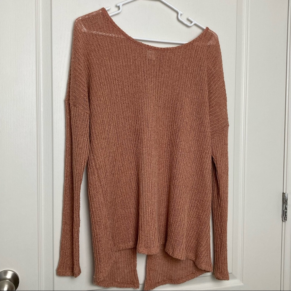 Rokoko Top Backless Long Sleeve Top Women’s Size M